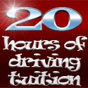 20 hours of driving tuition