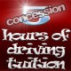 5 hours of driving tuition (concession rate)
